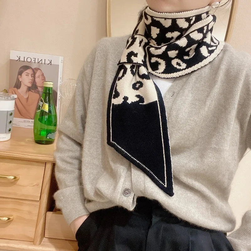 Women's Versatile Knitted Winter Scarf – Soft Classic Wrap