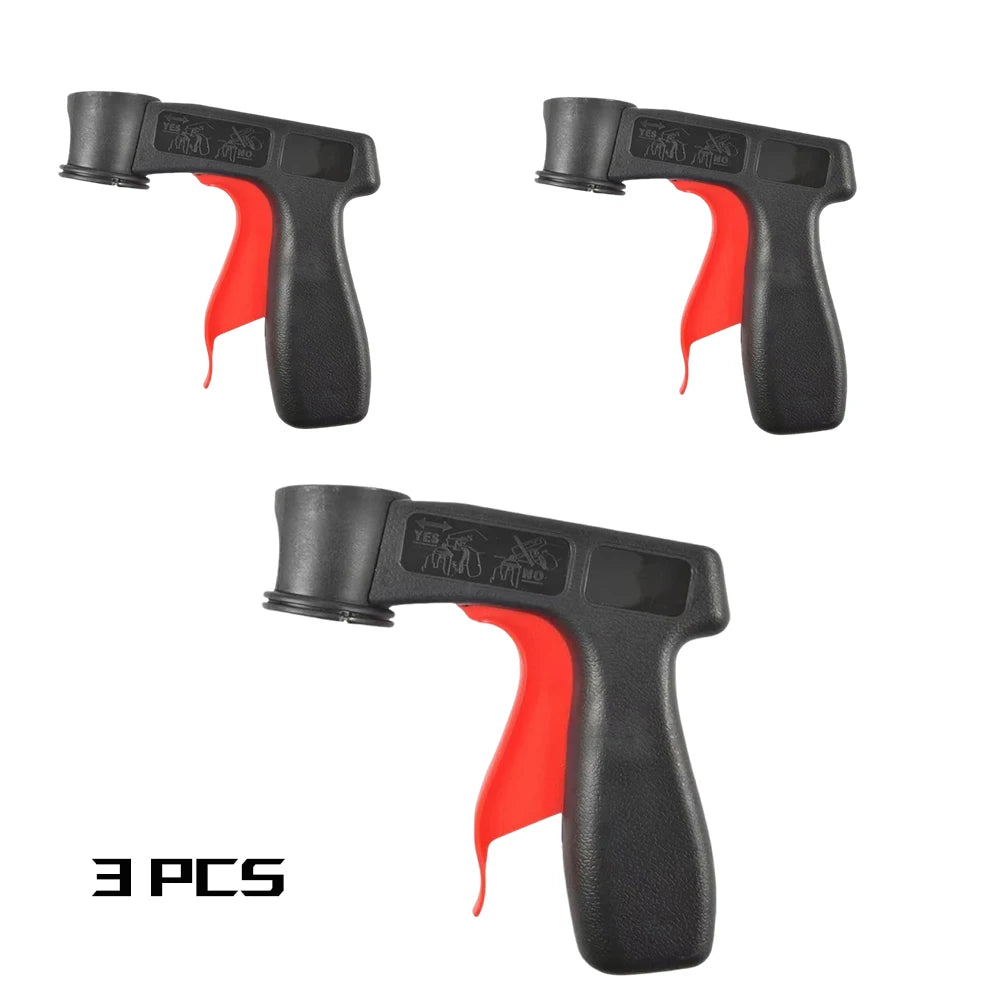Portable Spray Paint Can Handle – Universal Aerosol Spray Grip