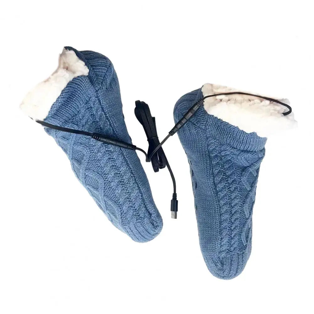 USB Heated Socks – Electric Warm Winter Thermal Socks