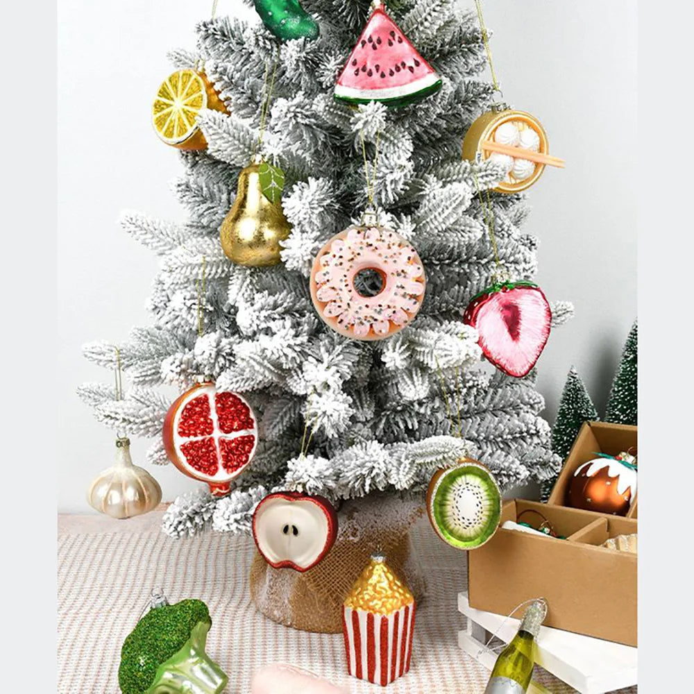 Colorful Christmas Mini Ornaments for Holiday Decorations