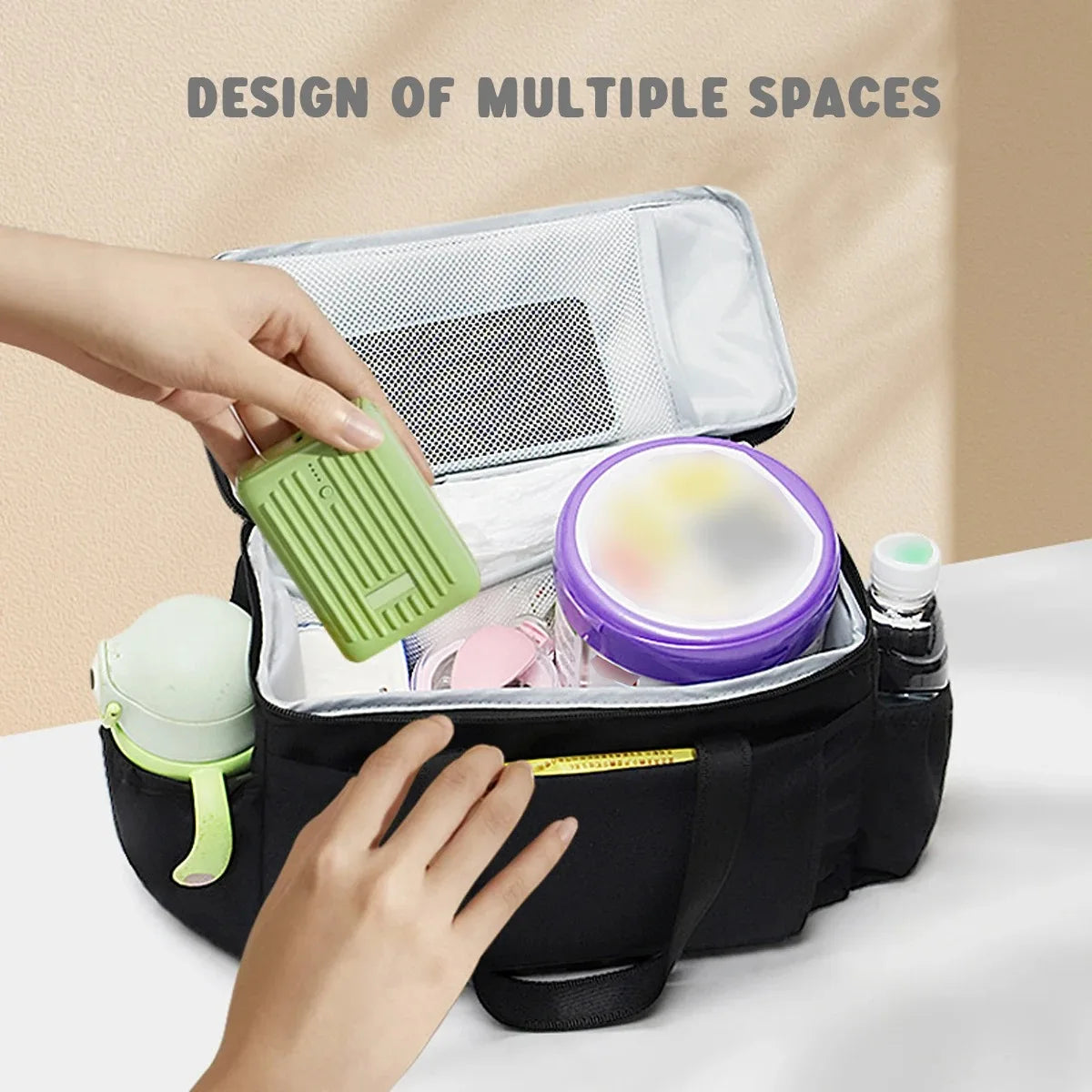 Large Capacity Stroller Organizer Bag – Travel Mommy Storage Bag