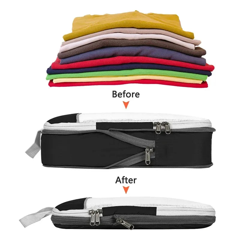 Travel Shoe Storage Bags – Portable Luggage Organizer & Compression Pouches
