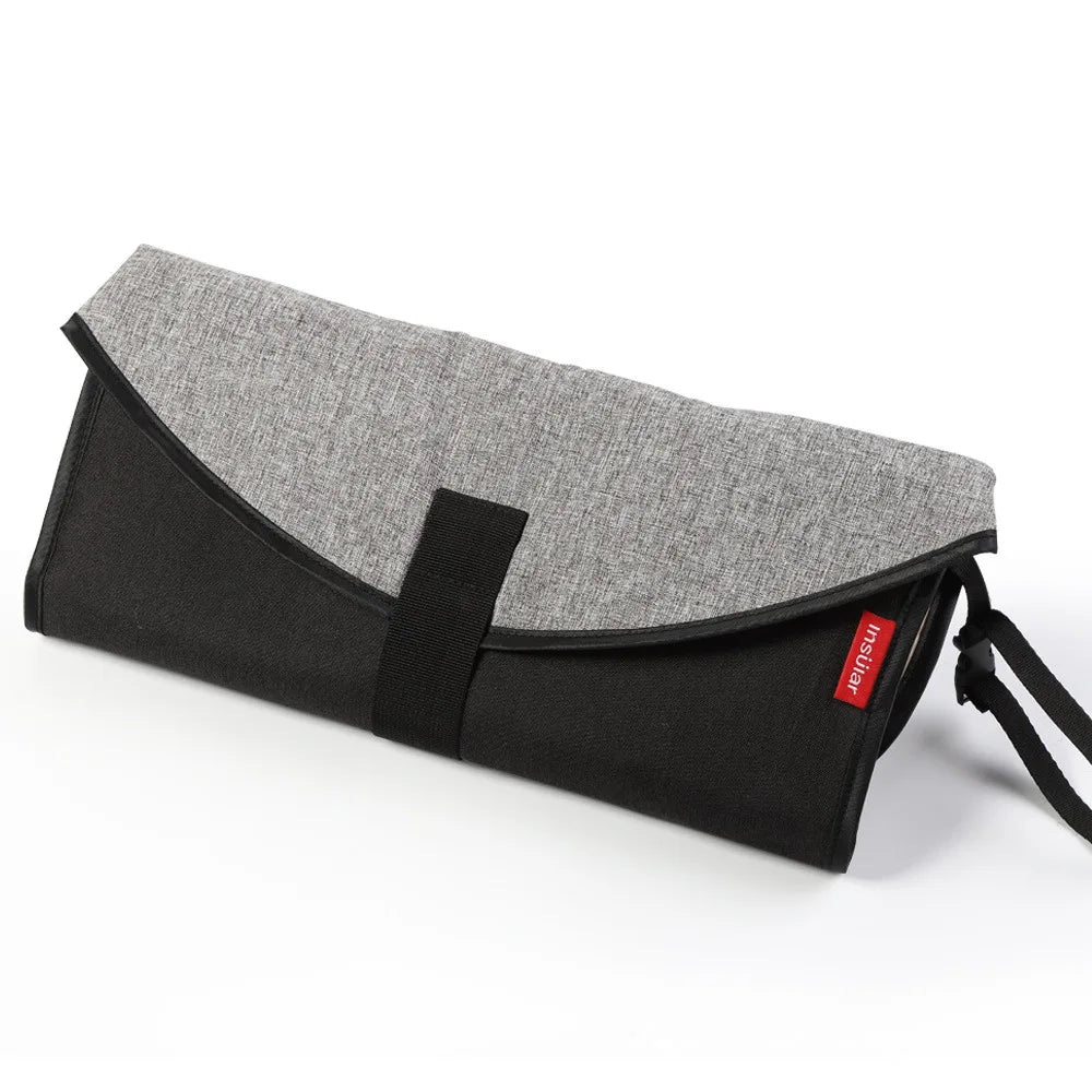 2-in-1 Portable Baby Changing Pad – Waterproof Travel Diaper Mat