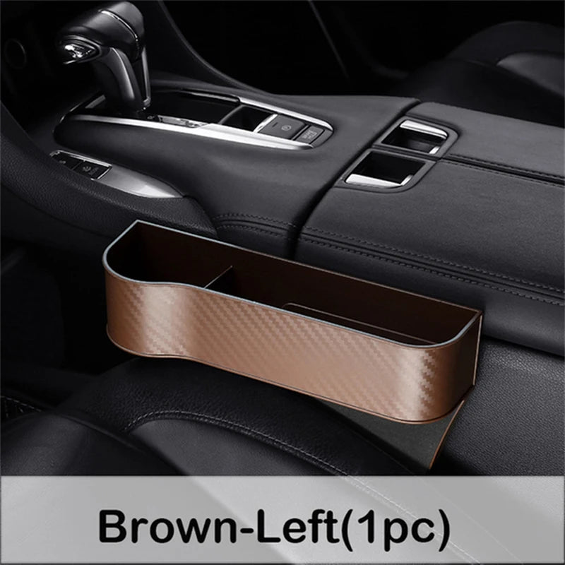 Car Seat Gap Organizer – Multifunctional Storage Box with Cup Holder