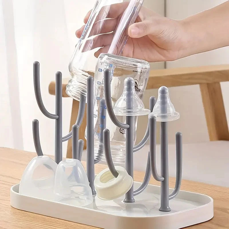 Tree-Shaped Bottle & Cup Drying Rack