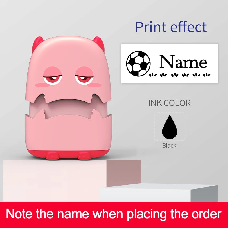 Personalized Baby Name Stamp Kit – Reusable Clothing & Fabric Name Marker