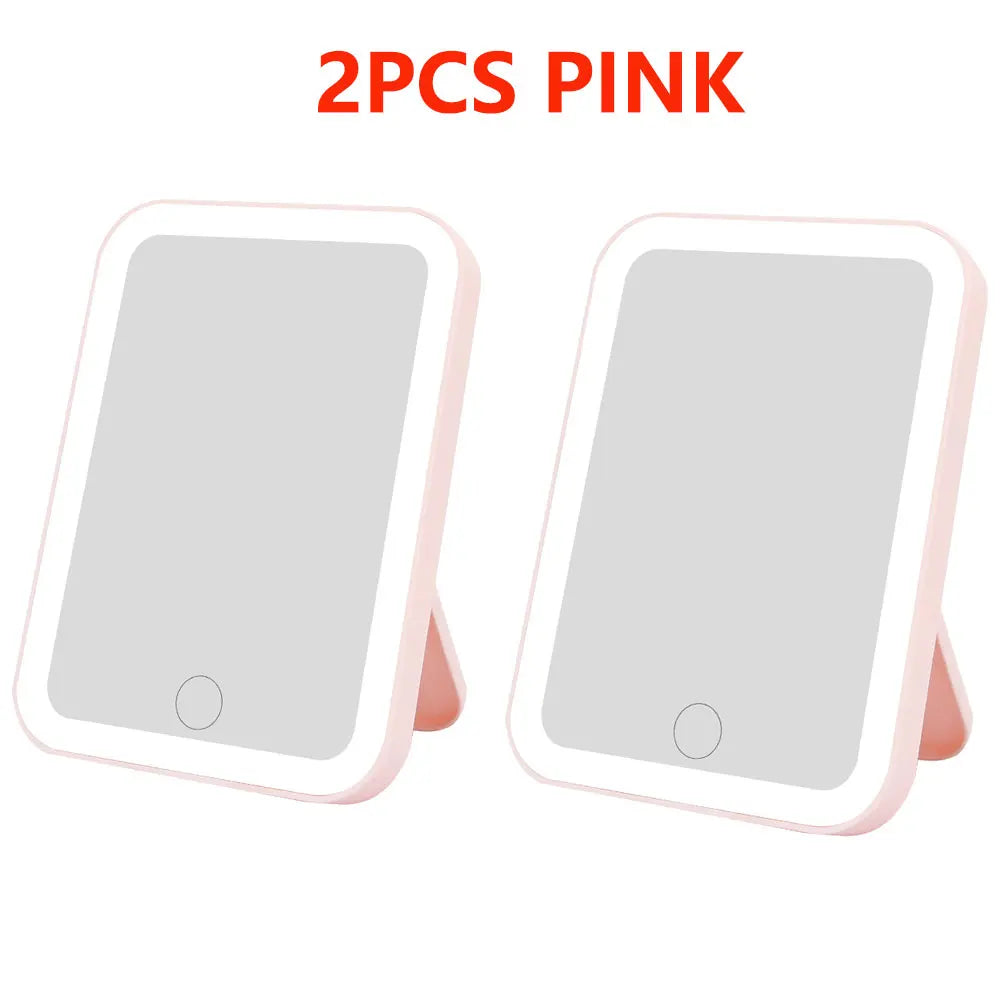 Rechargeable LED Makeup Mirror with Touch Control