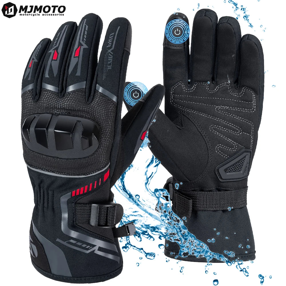 Waterproof Thermal Winter Gloves – Warm Outdoor Motorcycle Gloves