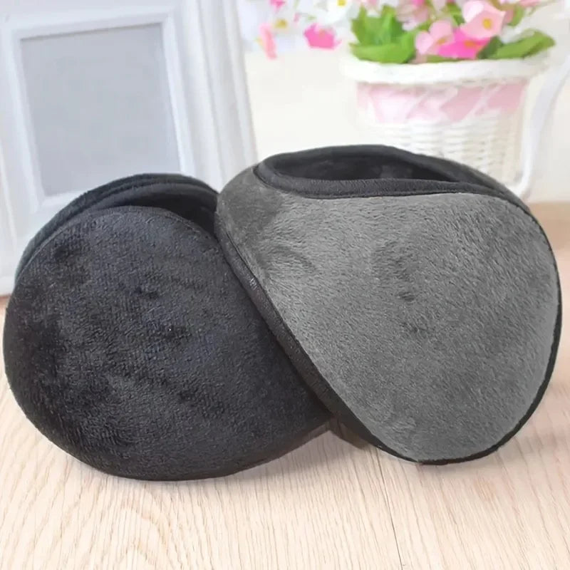 Unisex Winter Fleece Earmuffs – Warm Outdoor Ear Warmers