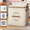 Large Clothes Storage Bag with Reinforced Handles – Foldable Home Organizer