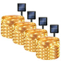 Solar LED Christmas String Lights – Waterproof Outdoor Fairy Lights