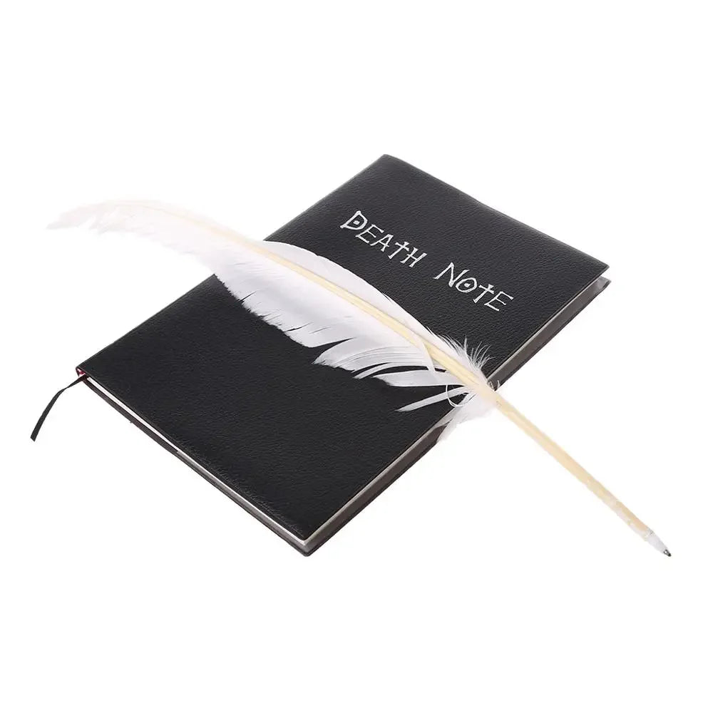 Death Note Anime Notebook – Black PU Leather Writing Journal