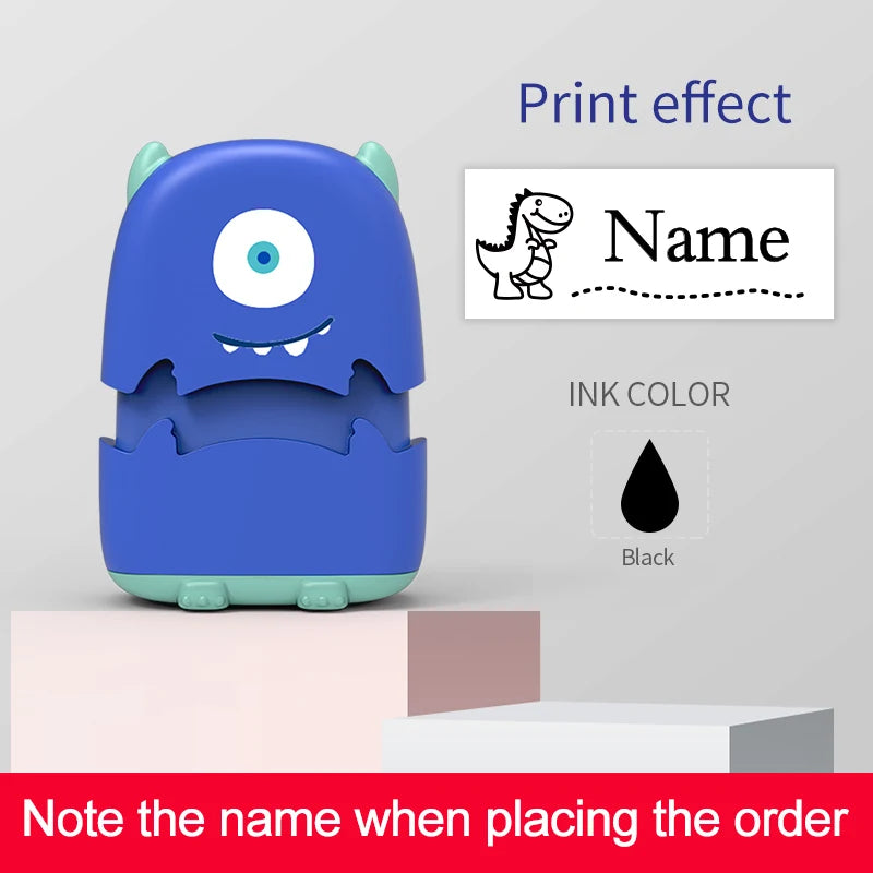 Personalized Baby Name Stamp Kit – Reusable Clothing & Fabric Name Marker
