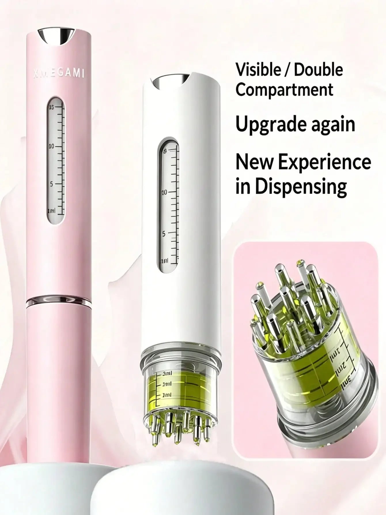 Scalp Applicator Bottle with Comb for Hair Oil & Serum