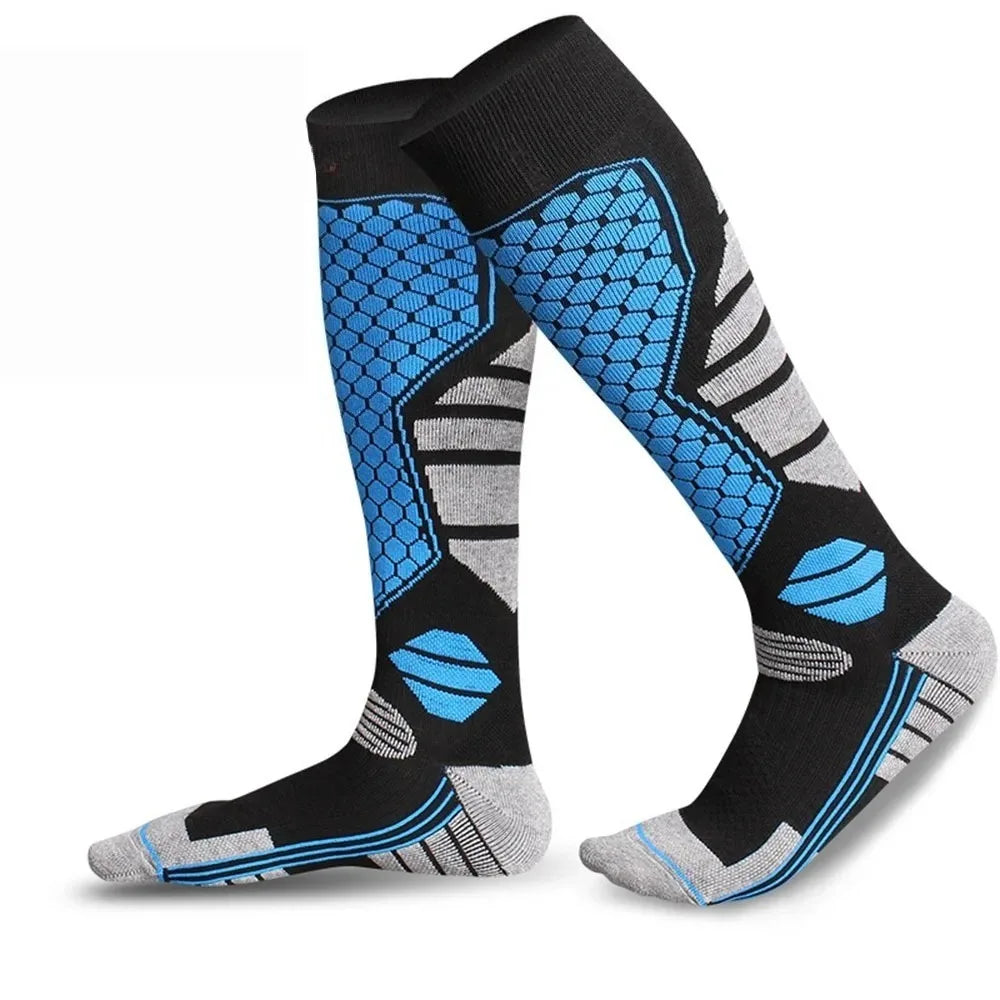 Winter Thermal Ski Socks – Warm Anti-Slip Compression Socks