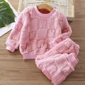 Kids Cozy Flannel Sleepwear Robe for Autumn & Winter