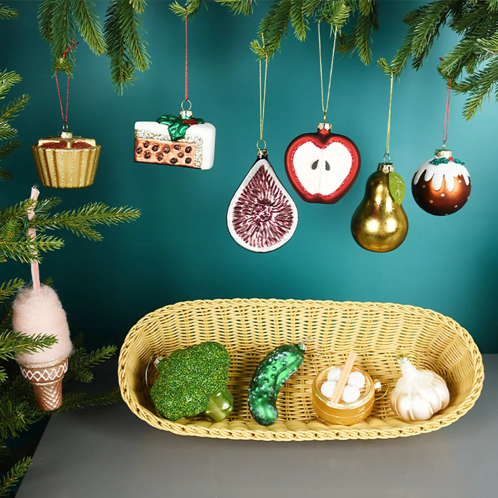 Colorful Christmas Mini Ornaments for Holiday Decorations
