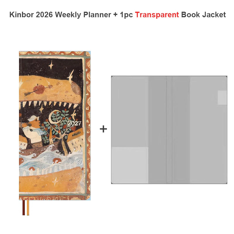 2027 Weekly Planner Notebook – Cute A5 Daily Agenda & Organizer