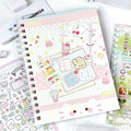 32-Page Cute Character Sticker Book for Journals & Planners