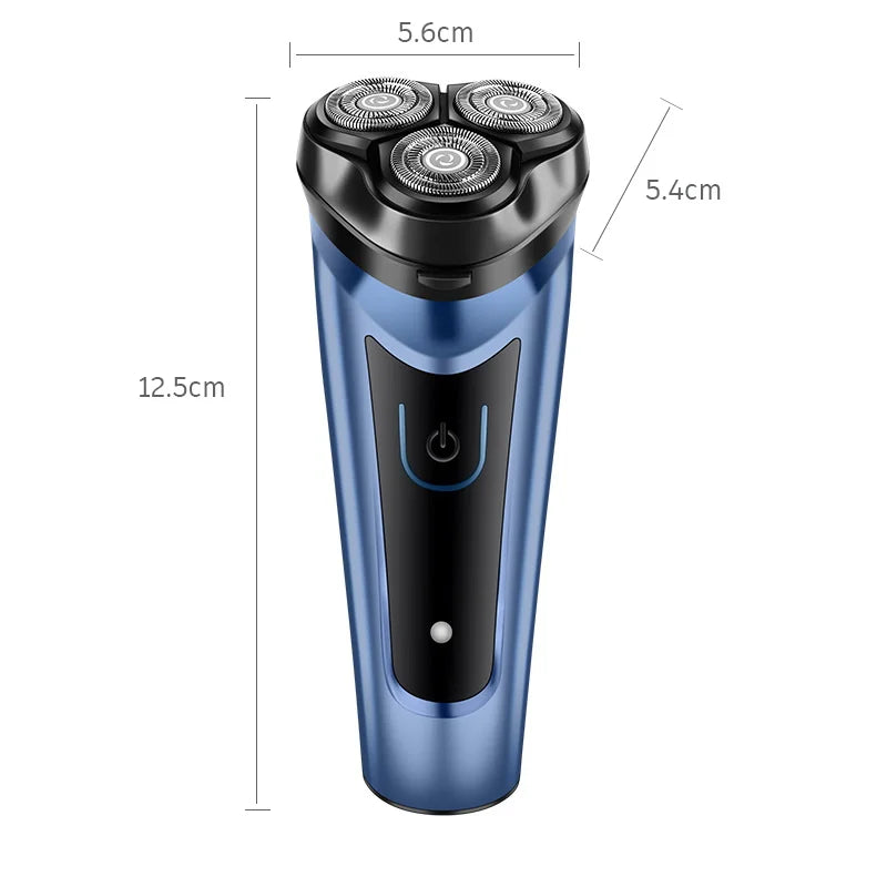 Rechargeable Electric Shaver for Men – USB Cordless Beard Shaving Machine