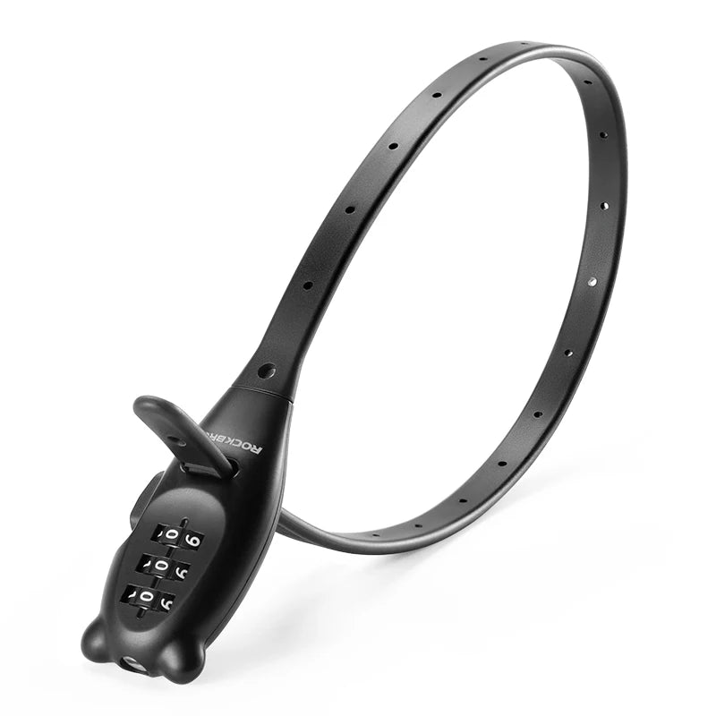 ROCKBROS Portable Bicycle Cable Lock – Compact Anti-Theft Bike Security Lock