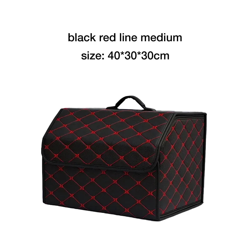 Large Capacity Car Trunk Organizer – Foldable Storage Box