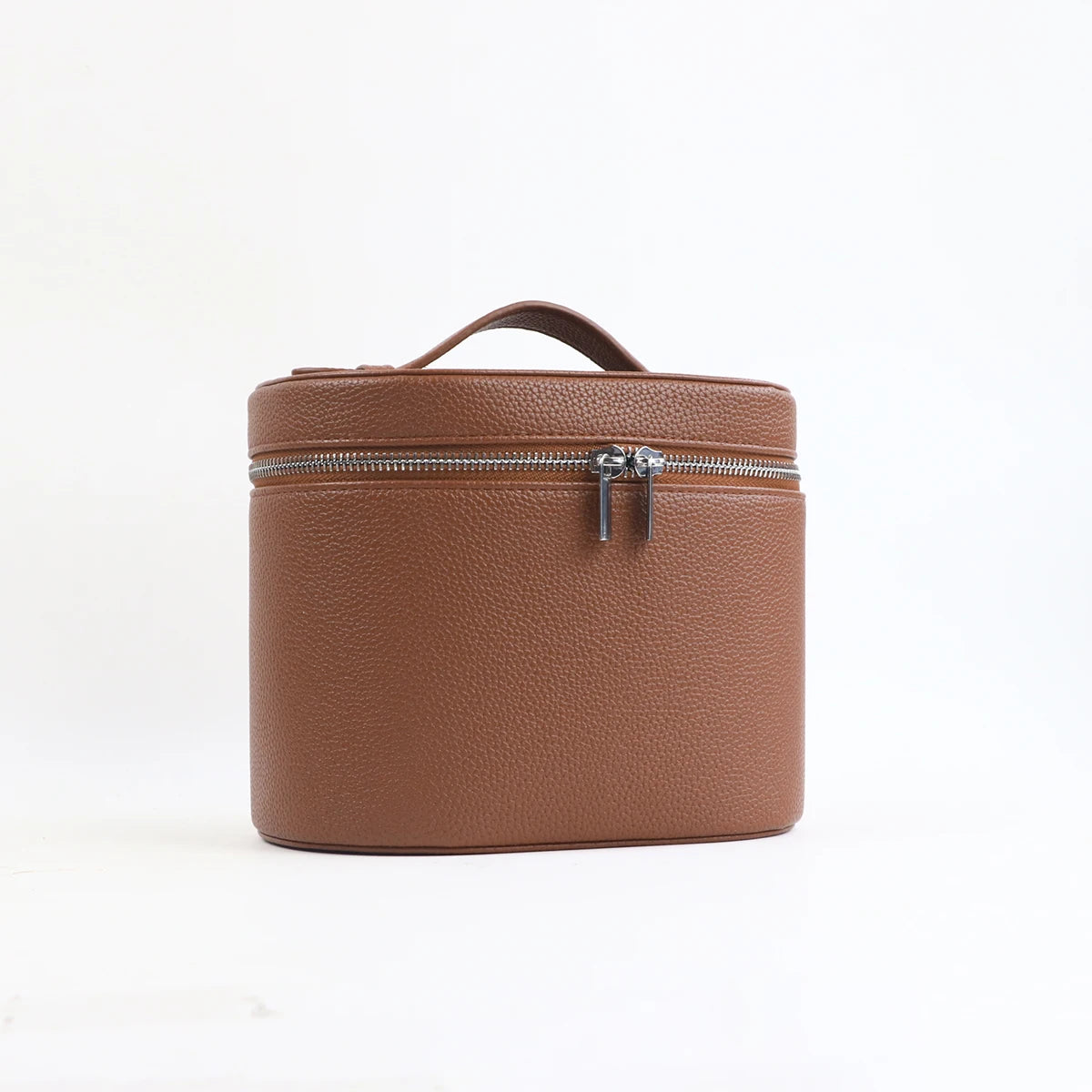 Large-Capacity PU Leather Travel Cosmetic Bag