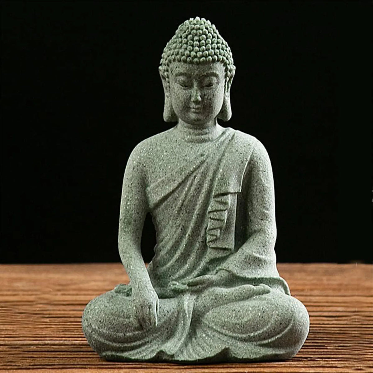 Mini Buddha Meditation Statue – Zen Tabletop Home Decor