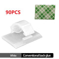 Self-Adhesive Cable Organizer Clips – Desktop Wire Holders