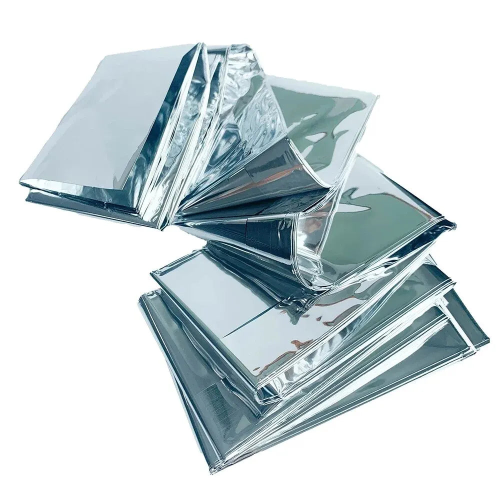 1.6 × 2.1m Emergency Thermal Space Blanket – Lightweight Outdoor Survival Blanket