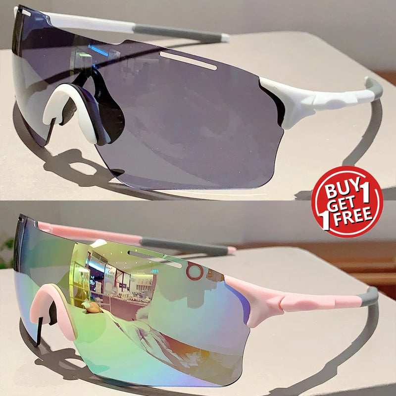 Unisex Rimless Sport Sunglasses