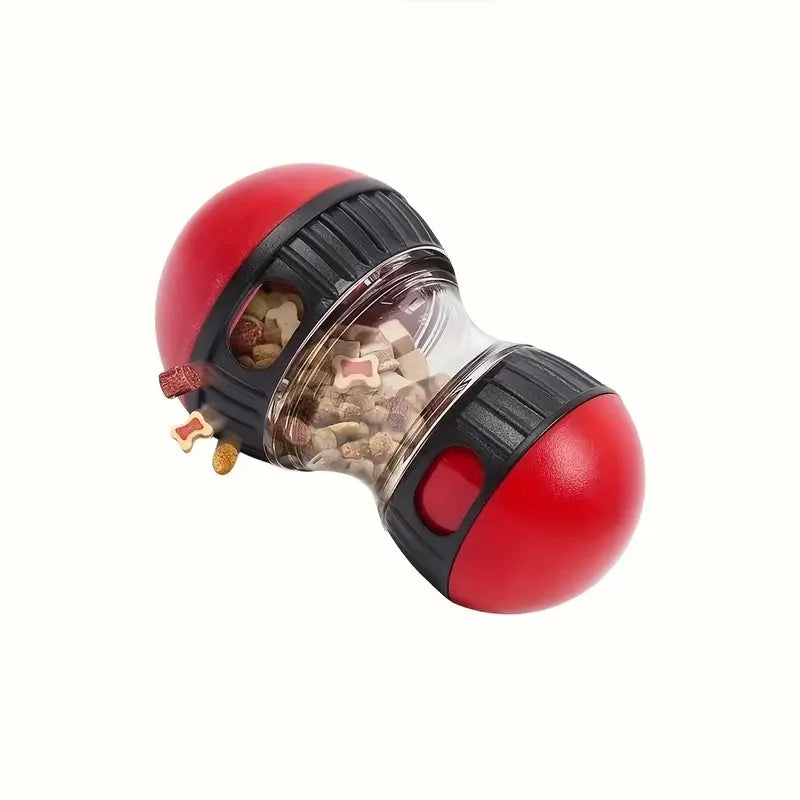 Interactive Rolling Dog Treat Dispenser Toy