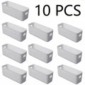 10PCS Multifunctional Drawer Storage Boxes – Desktop & Home Organizers