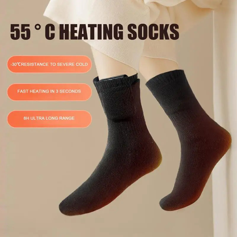 Winter Heating Socks Quick Heating Foot Warmer