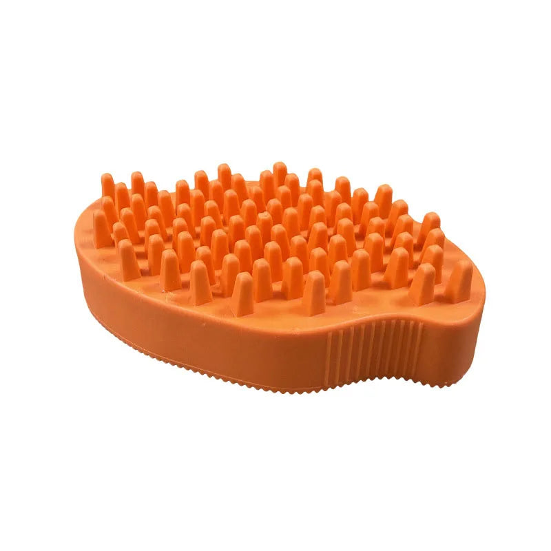 Double Sided Pet Bath Brush – Dog & Cat Grooming Massage Brush