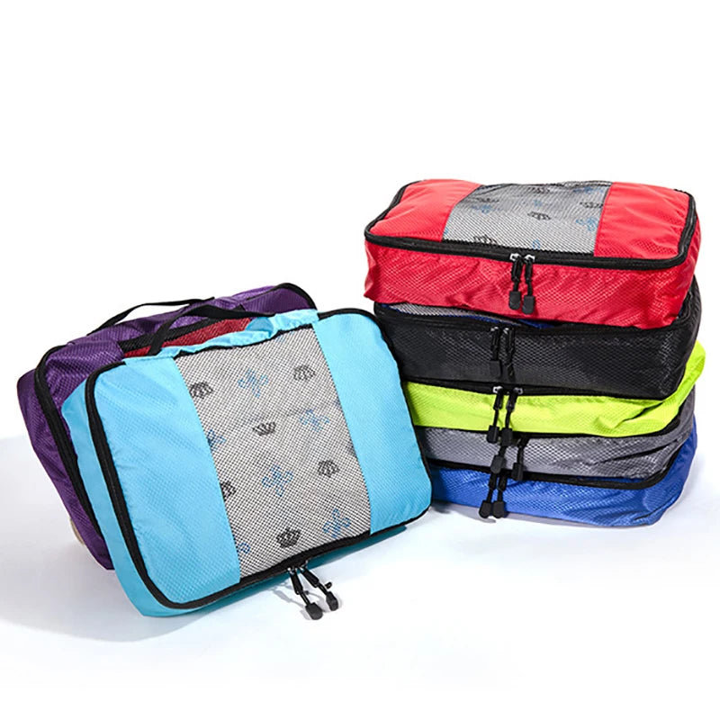 Travel Compression Packing Cubes – Luggage Organizer Bags