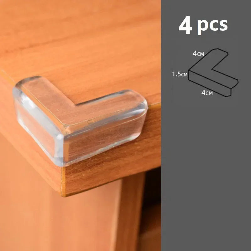 Baby Safety Corner Protectors – Clear Furniture Edge Guards
