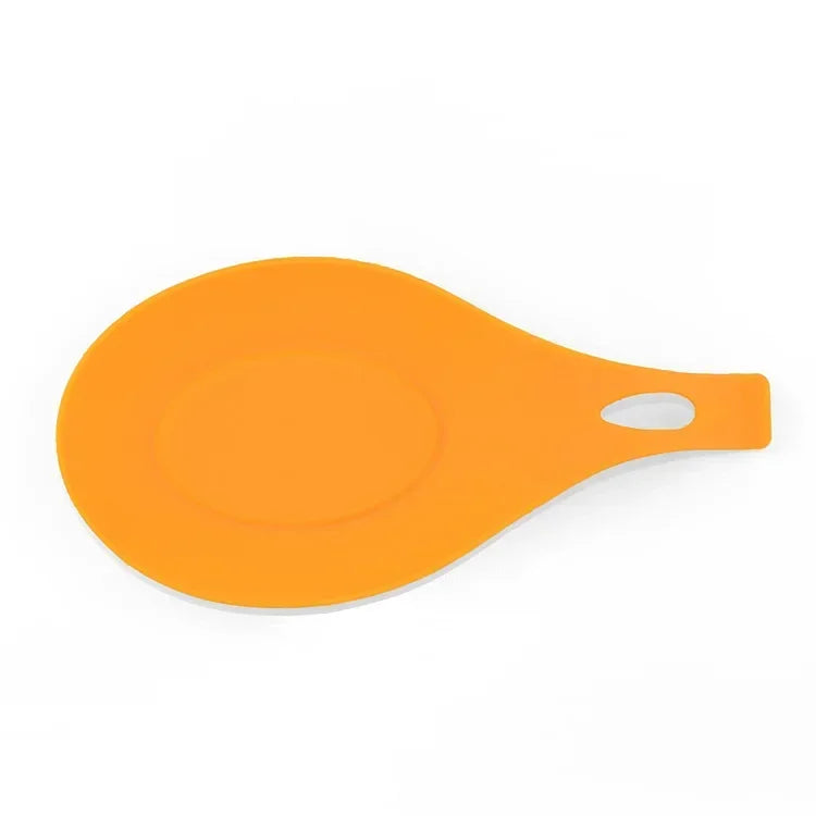 Heat Resistant Silicone Spoon Rest Mat – Kitchen Utensil Holder