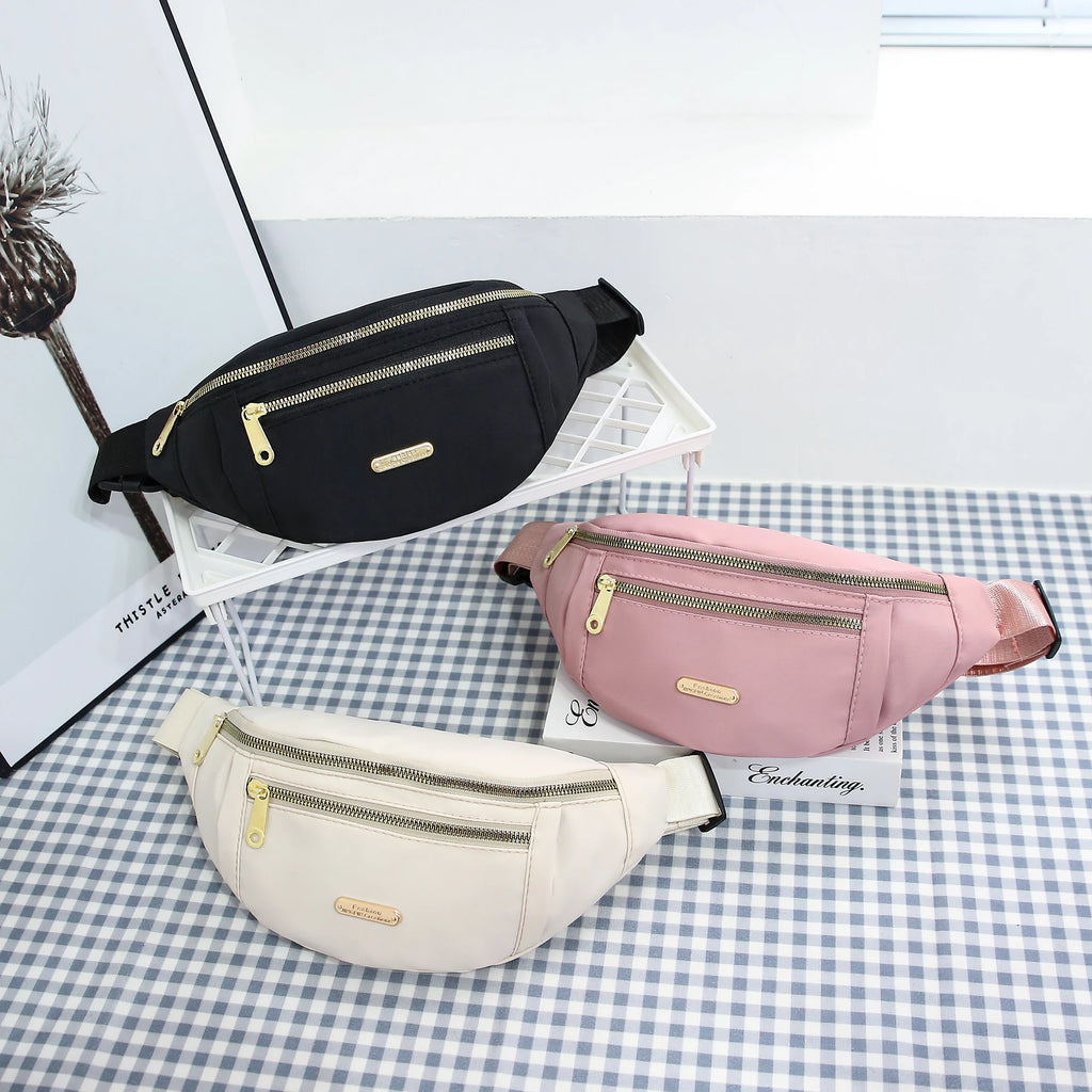 Women's Multi-Pocket Sports Waist Bag Fanny Pack