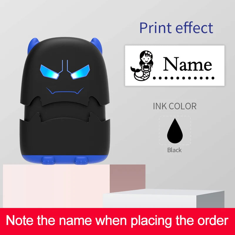 Personalized Baby Name Stamp Kit – Reusable Clothing & Fabric Name Marker