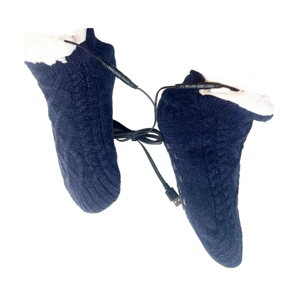 USB Heated Socks – Electric Warm Winter Thermal Socks