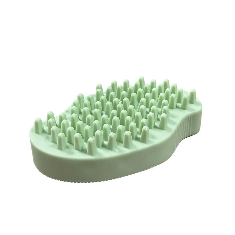 Double Sided Pet Bath Brush – Dog & Cat Grooming Massage Brush