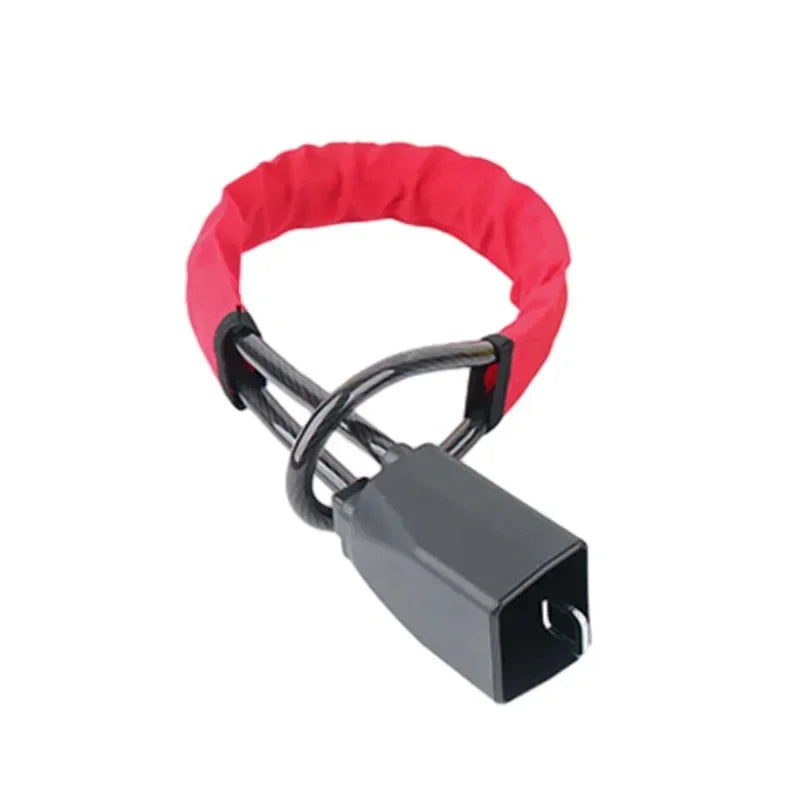 Adjustable Steel Cable Steering Wheel Lock