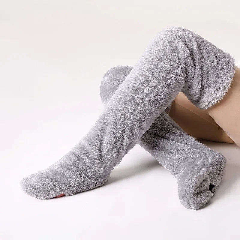 Women's Warm Sleep Socks – Soft Cozy Winter Bed Socks