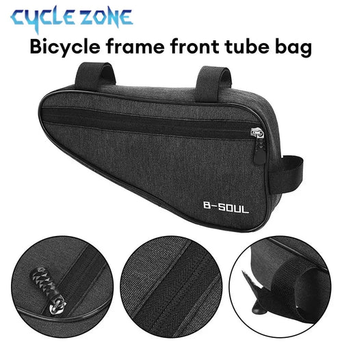 Bicycle Triangle Frame Bag – Compact Cycling Storage Pouch