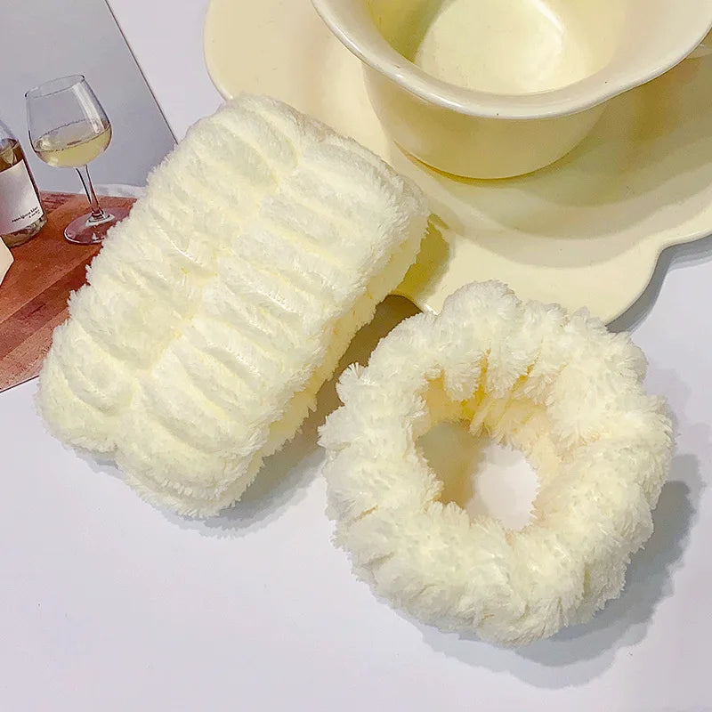 Soft Microfiber Wrist Wash Bands for Face Washing