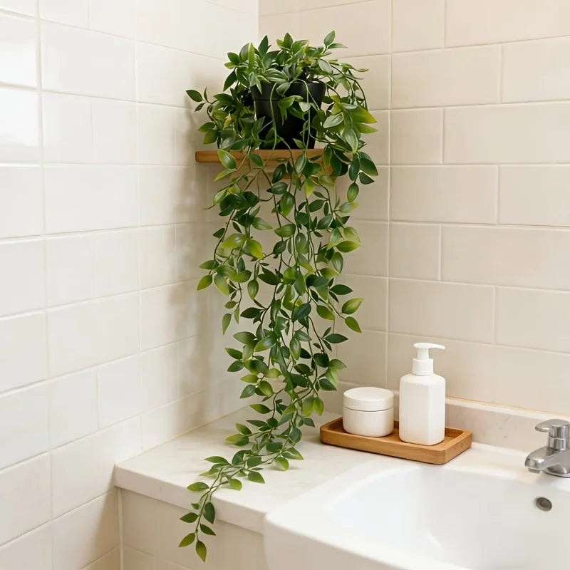 Artificial Hanging Vine Plant – Green Wall Home Decor