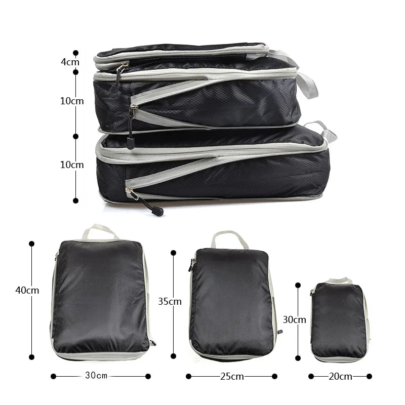 Travel Shoe Storage Bags – Waterproof Luggage Packing Organizers