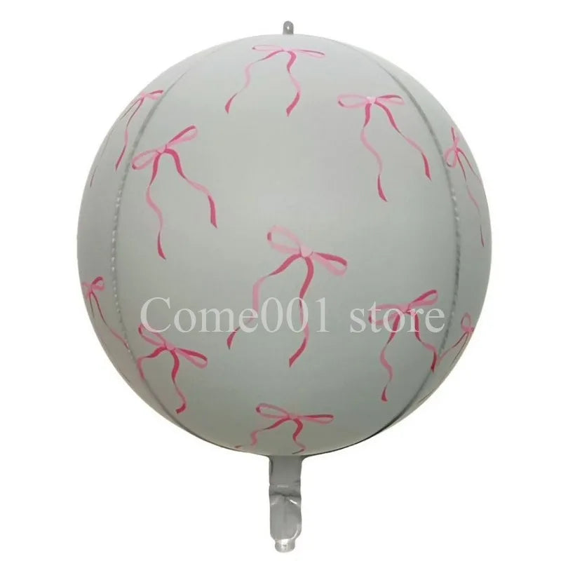 Christmas Round & Star Foil Balloons – Holiday Party Decorations