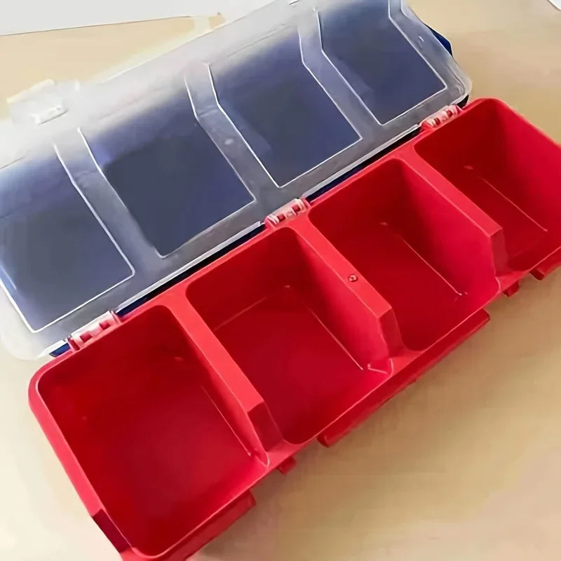 Multi-Compartment Organizer Box – Small Parts & Screw Storage Case